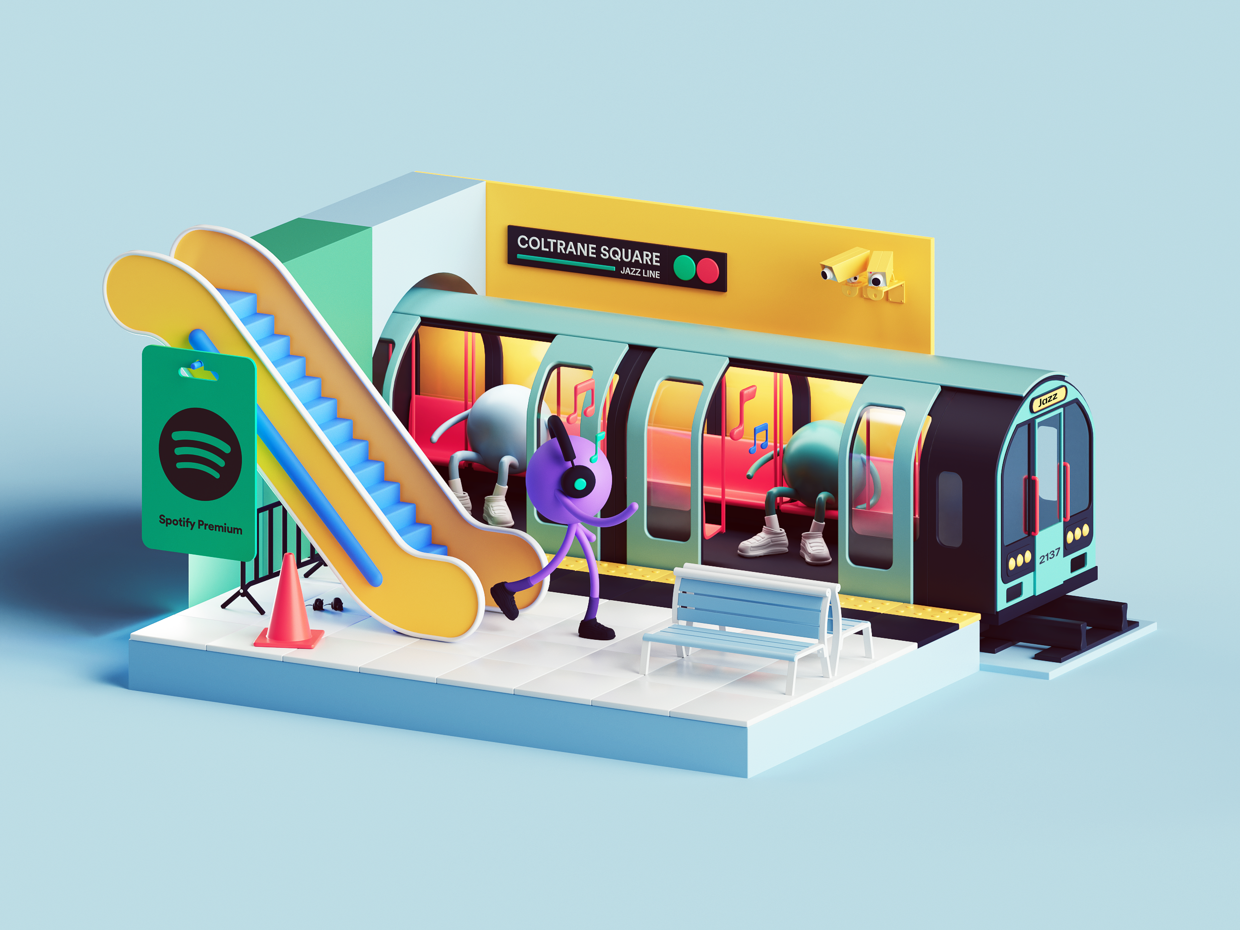 Example of Bold And Engaging 3D Animation